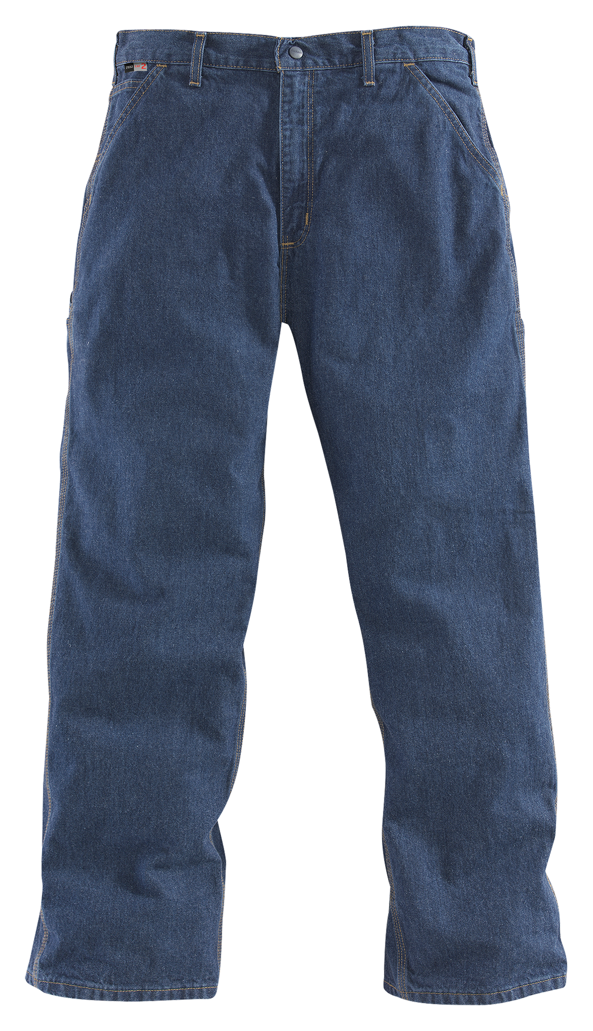 Carhartt Flame-Resistant Signature Denim Dungaree Pants for Men | Bass ...